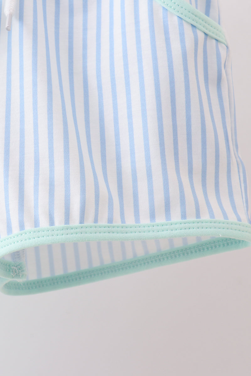 Mint Swordfish Applique Set