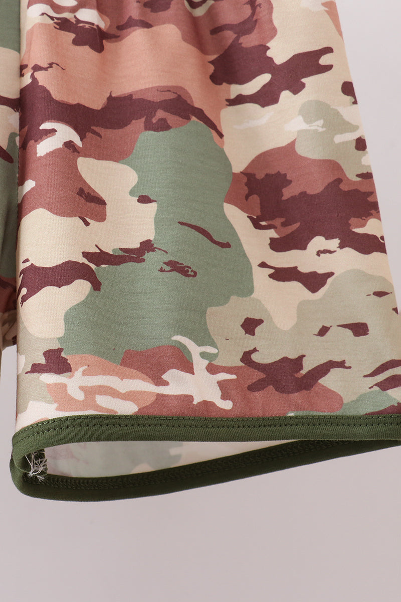 Duck Camo Embroidered Set