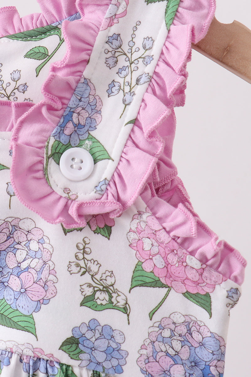 Purple Hydrangea Dress
