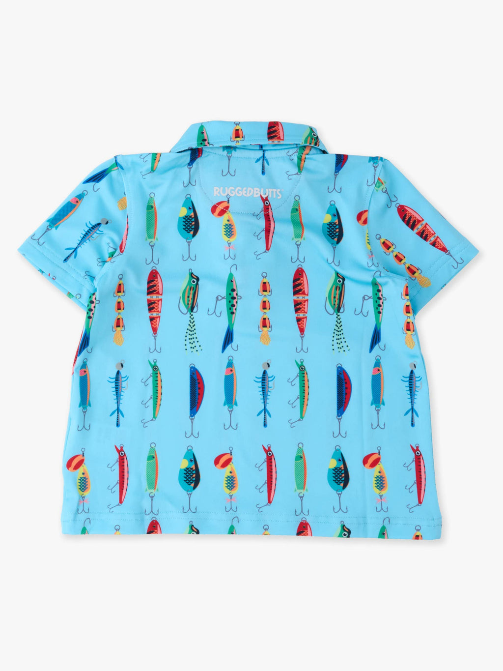 Boys Gone Fishin Knit Short Sleeve Performance Polo