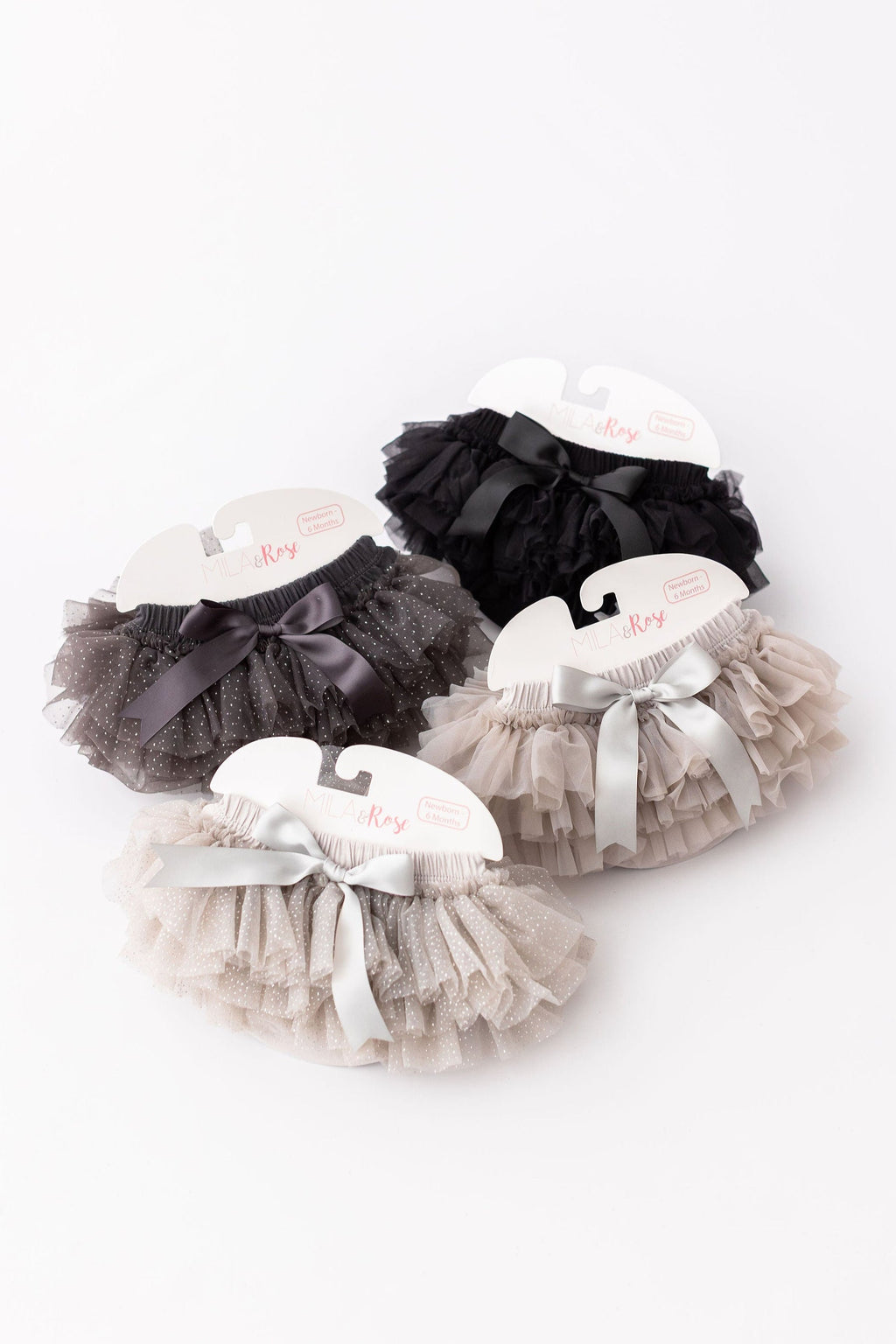 SALE Charcoal & Silver Glitter Ruffle Tutu Bloomer