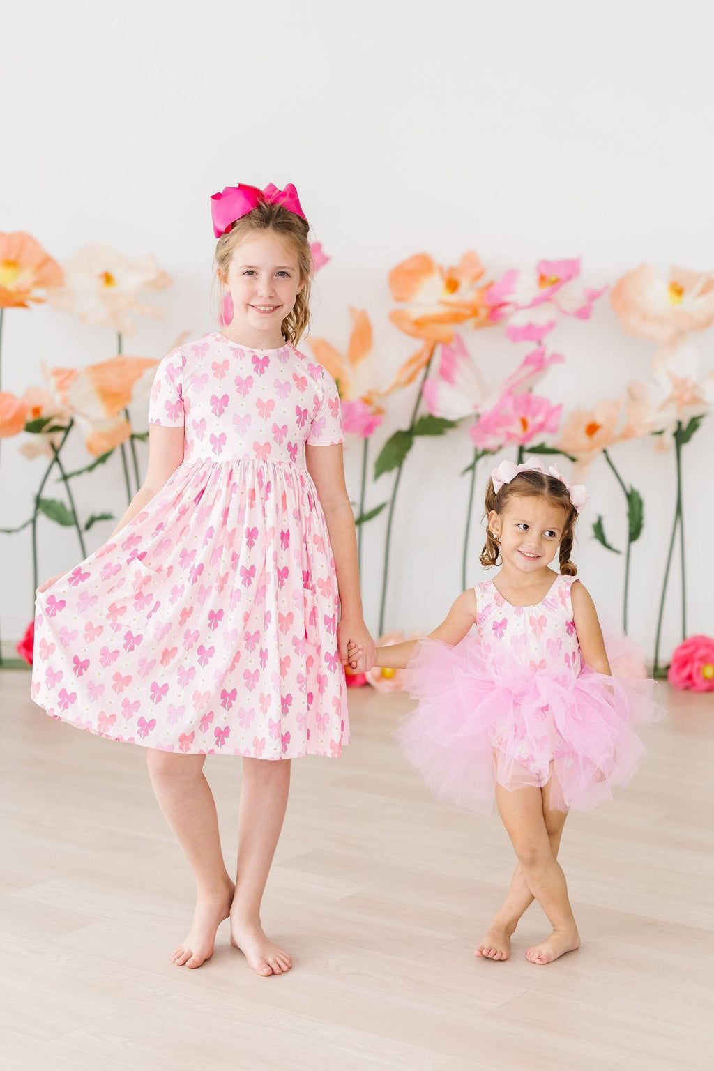 SALE Bow Beauty S/S Pocket Twirl Dress