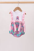 Pink Castle Applique Bubble