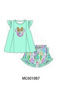 Mint Character Applique Set
