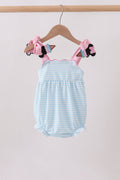 Blue Ice Cream Applique Bubble