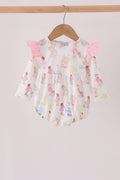 Pink all day adventure ruffle bubble