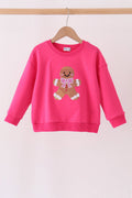 Pink Gingerbread Sequin Top