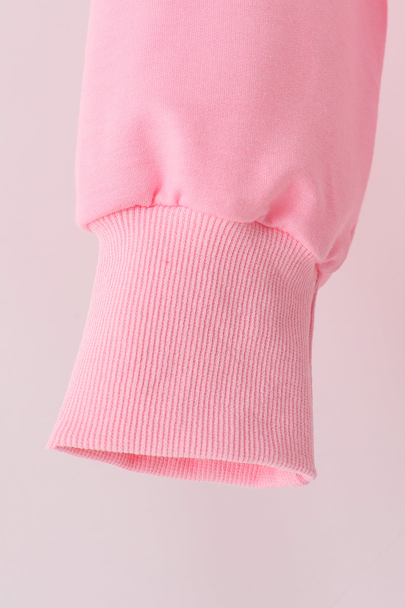 Pink Santa Baby French Knot Mom&me Top
