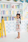 SALE Smarty Pants 3/4 Sleeve Pocket Twirl Dress